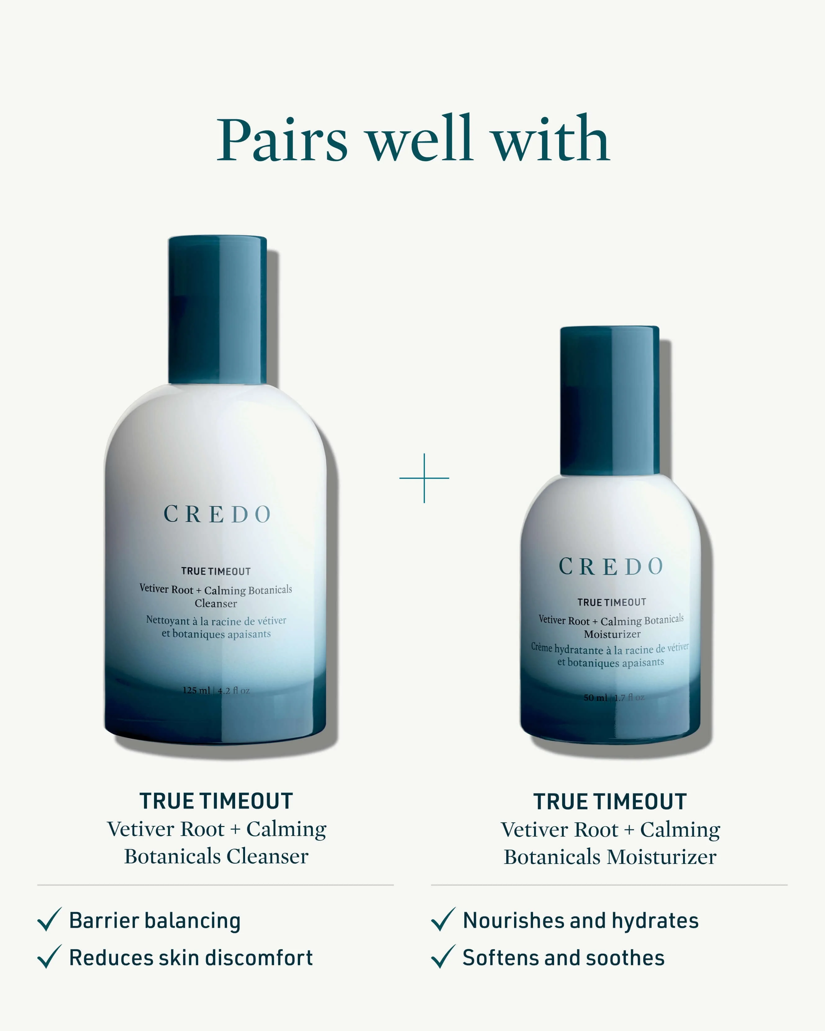 True Timeout Vetiver Root + Calming Botanicals Moisturizer for Sensitive Skin - Image 11