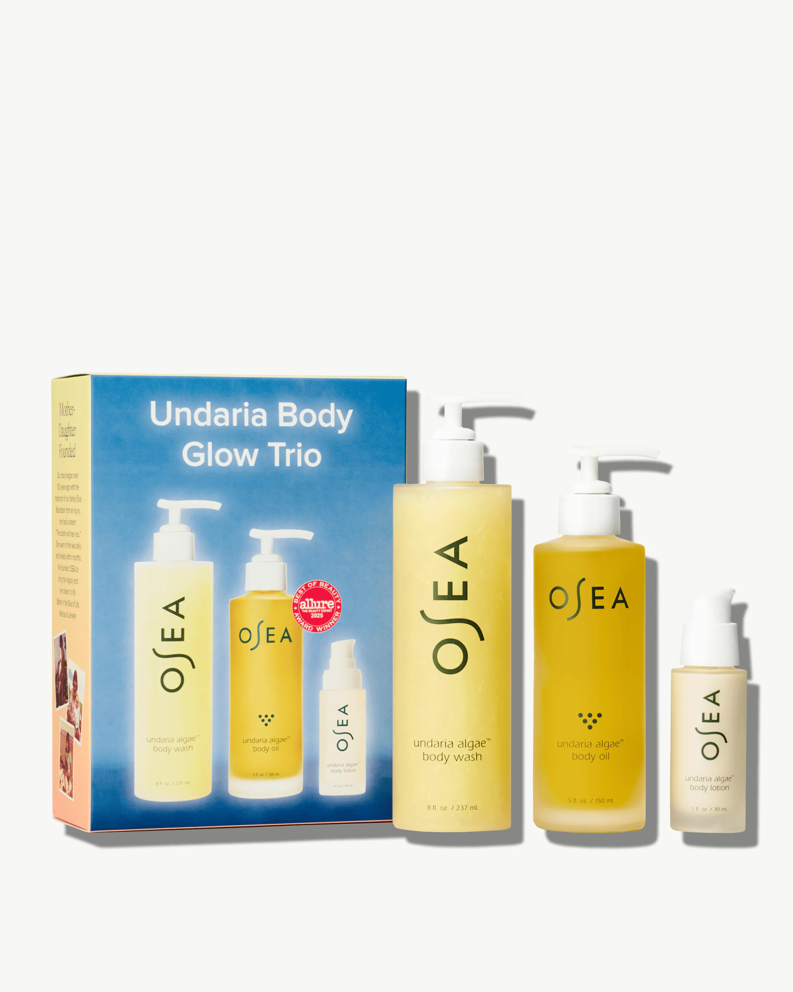 Undaria Body Glow Trio