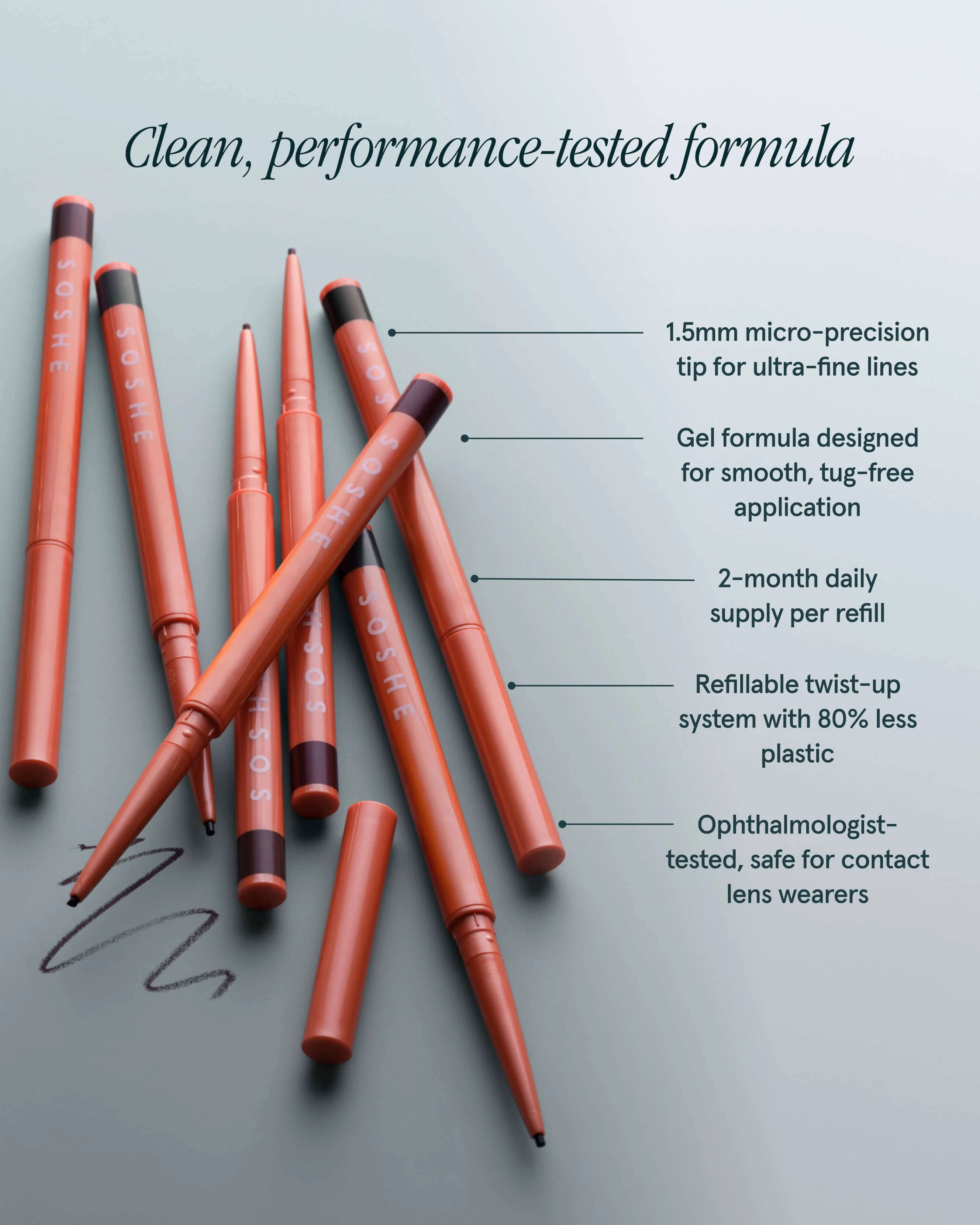 Waterproof Precision Eyeliner Duo - The Statements - Image 4