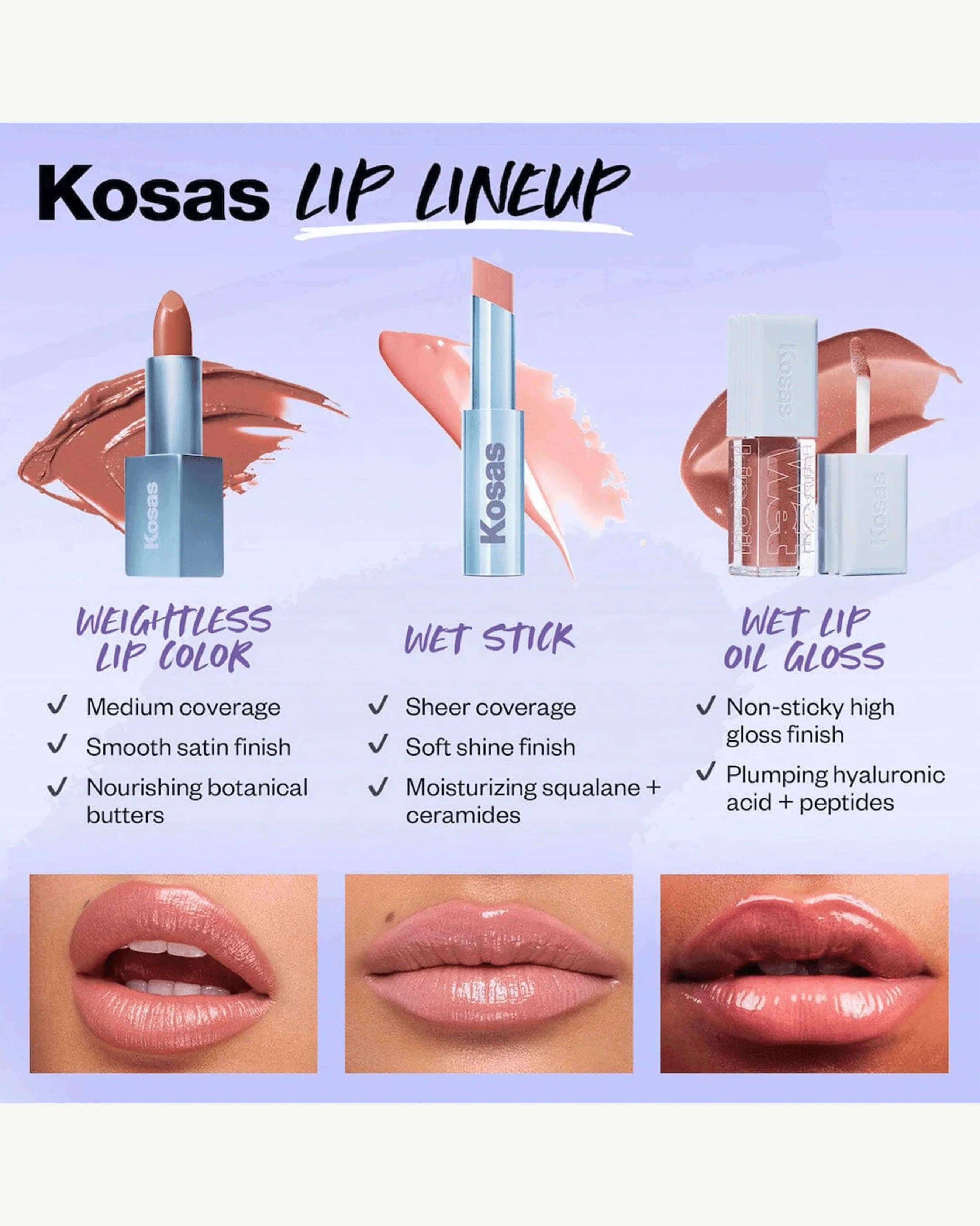 Weightless Lip Color Nourishing Satin Lipstick - Image 57